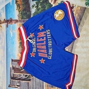 Harlem Globetrotters Triple Double Basketball Shorts‎ Large New